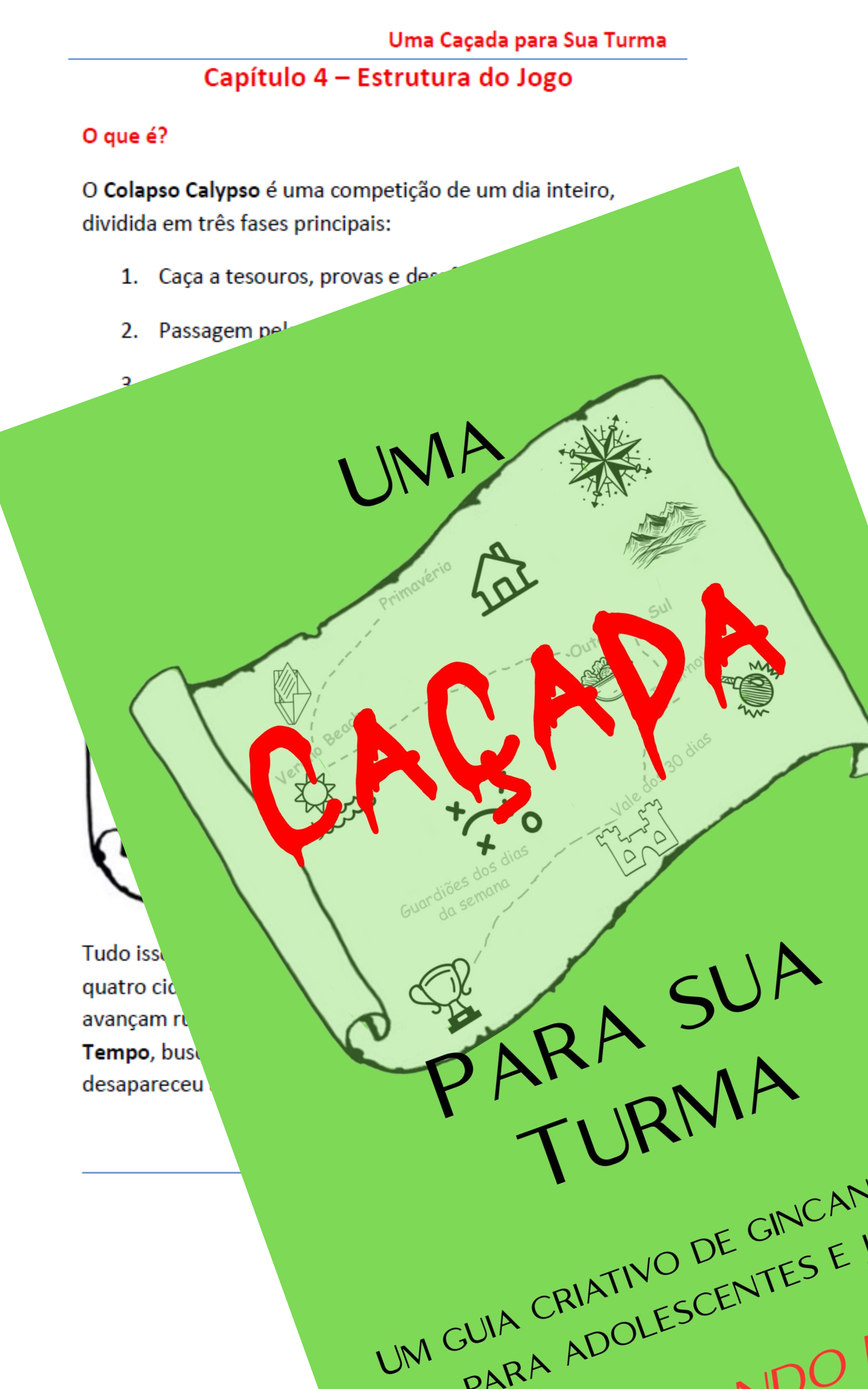 Capa do livro Uma Caçada para Sua Turma